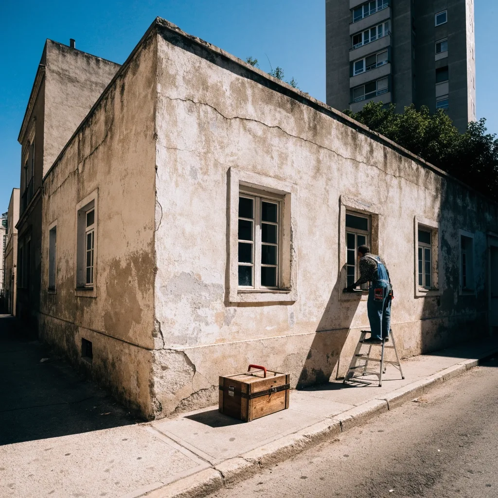 Interior de vivienda en Málaga tras una reforma ligera antes de alquilarla